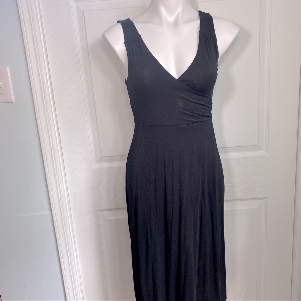 Dakini V-Neck Tie On Back Dress
